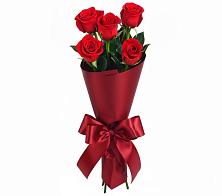 Букет 5 Красных роз Эдлесс Лав в Ангарске