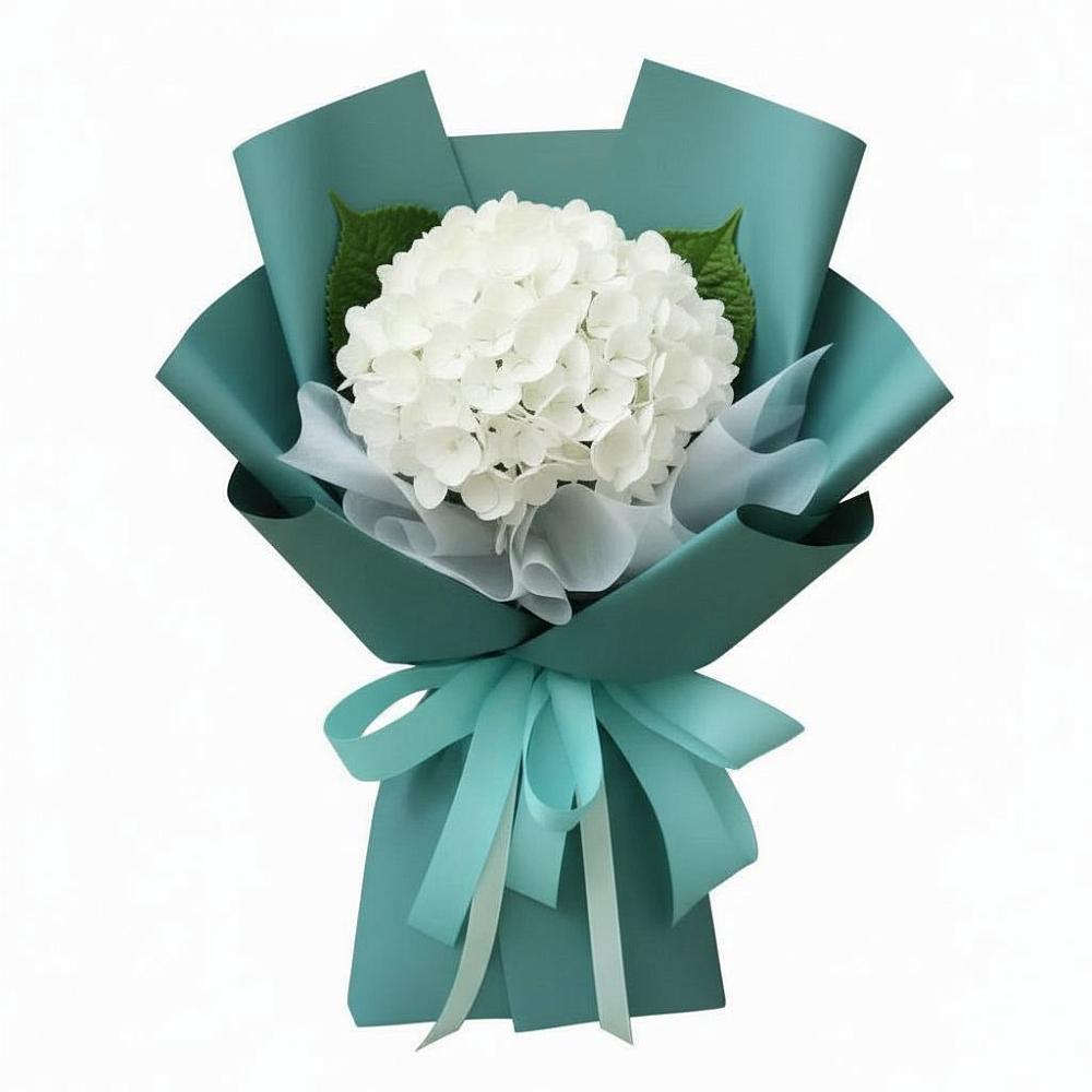 Букет Лёгкое облако в Ангарске Букет цветов из: Гортензия в Ангарске