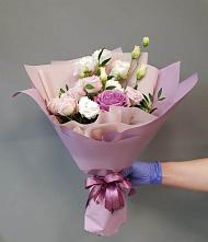 Букет цветов из:  Розы и Лизиантусы #REPLACE_PRED# Ангарске
