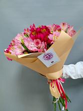 Букет малиновое вино в Ангарске Букет цветов из:  Альстромерии в Ангарске