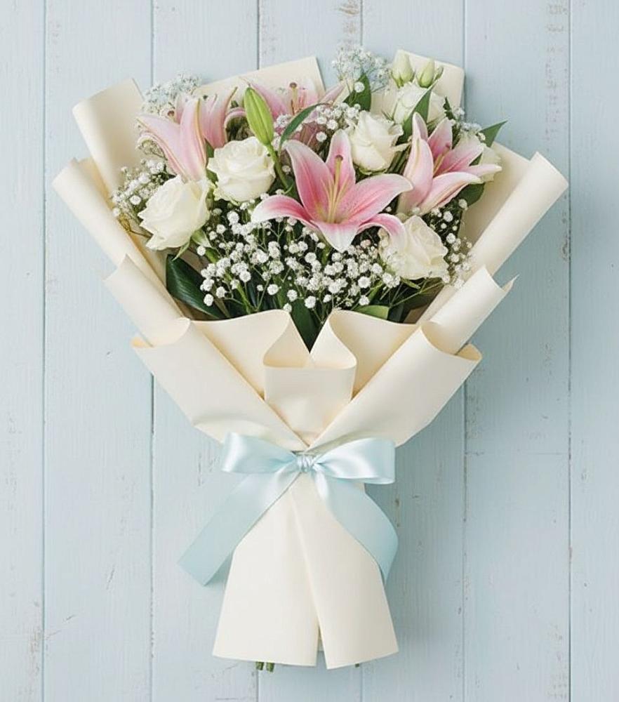 Букет цветов из: Лилии в Ангарске