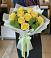 Букет сочно-зеленый в Ангарске Букет цветов из: Хризантемы и Розы в Ангарске