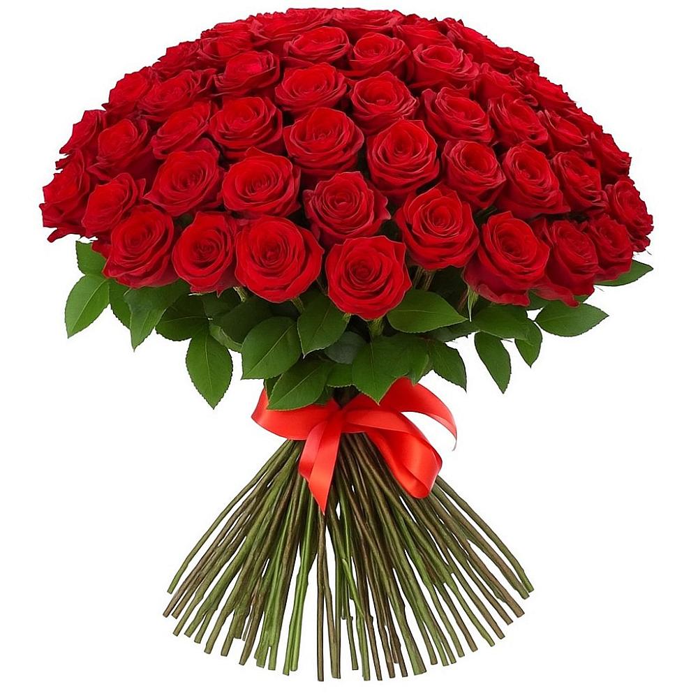 Букет Красные розы Блэк Меджик в Ангарске