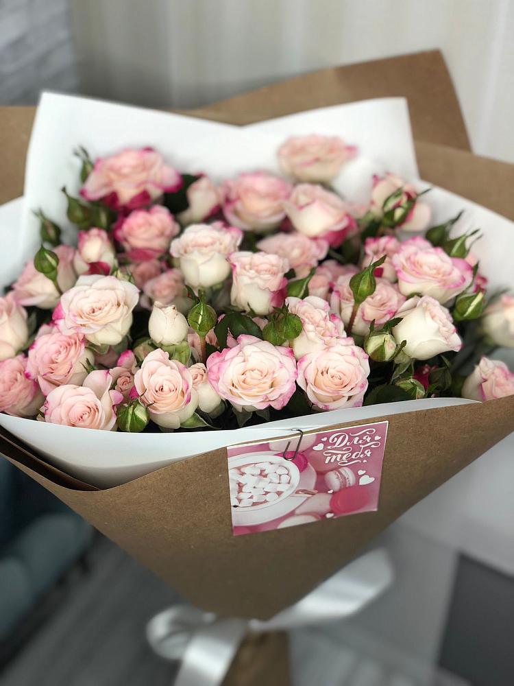 Букет теплый ветер в Ангарске Букет цветов из: Розы в Ангарске