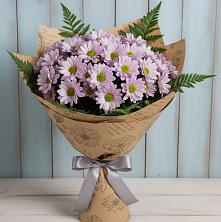 Букет соблазн в Ангарске Букет цветов из:  Хризантемы в Ангарске