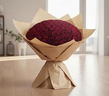 Букет 101 Красная роза в Ангарске
