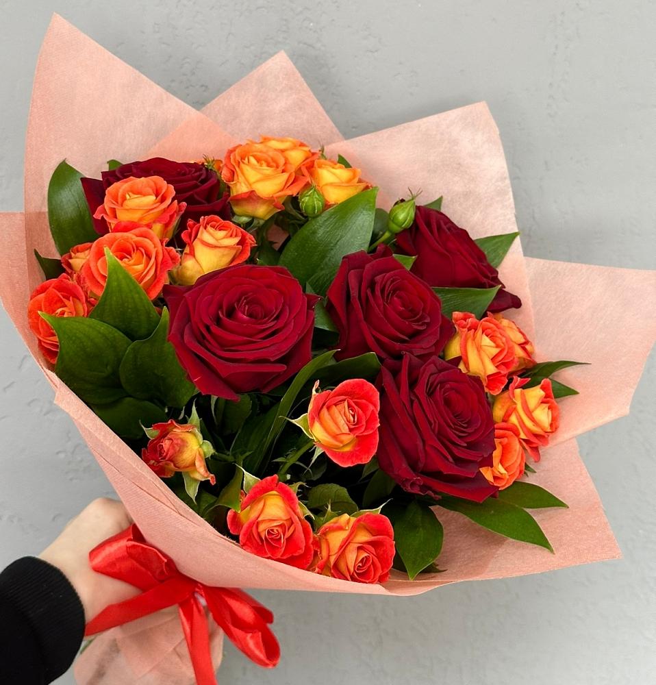 Букет Любовь и восторг в Ангарске