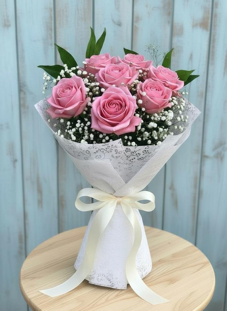 Букет шик блеск в Ангарске Букет цветов из: Розы в Ангарске