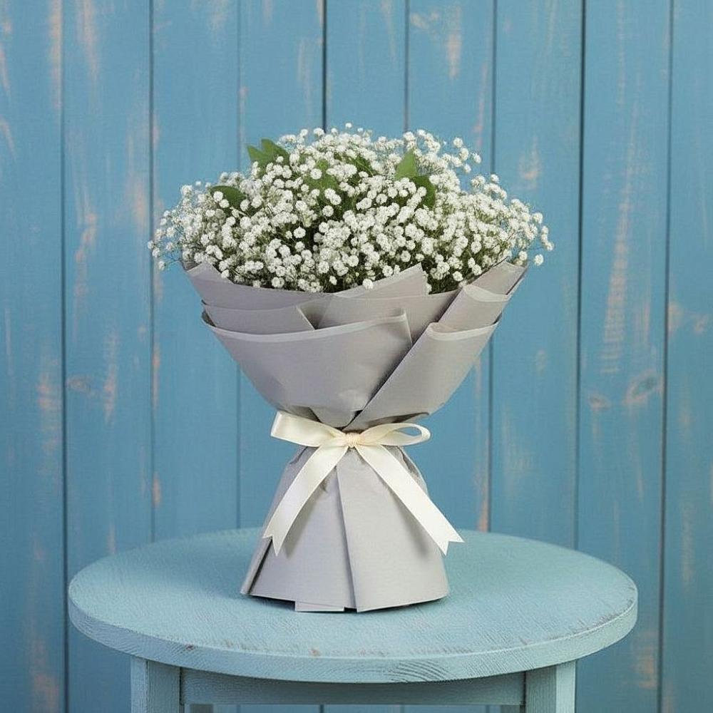 Букет цветов из: Гипсофила в Ангарске