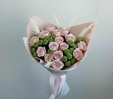 Букет цветов из:  Розы и Хризантемы в Ангарске