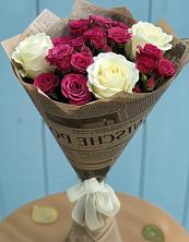 Букет Удивительный из роз в Ангарске Букет цветов из:  Розы в Ангарске