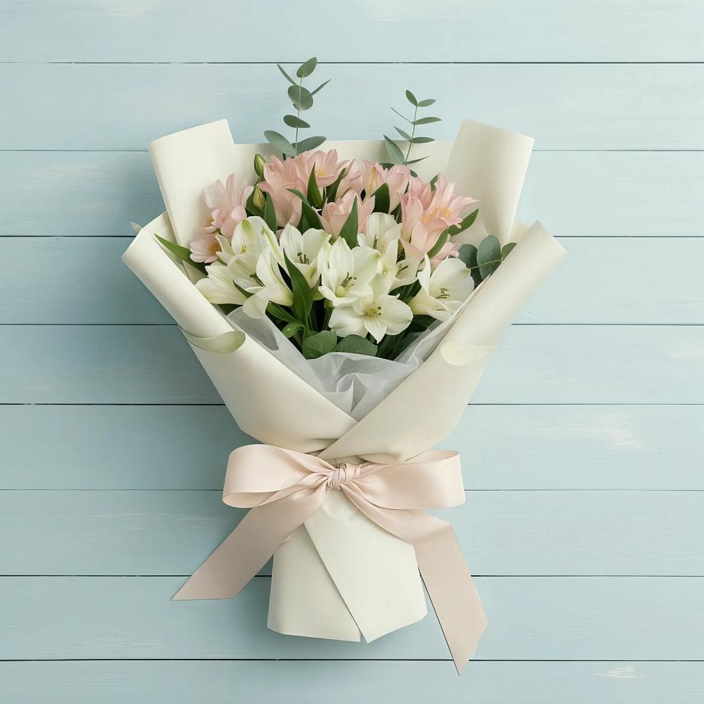 Букет цветов из: Альстромерии в Ангарске