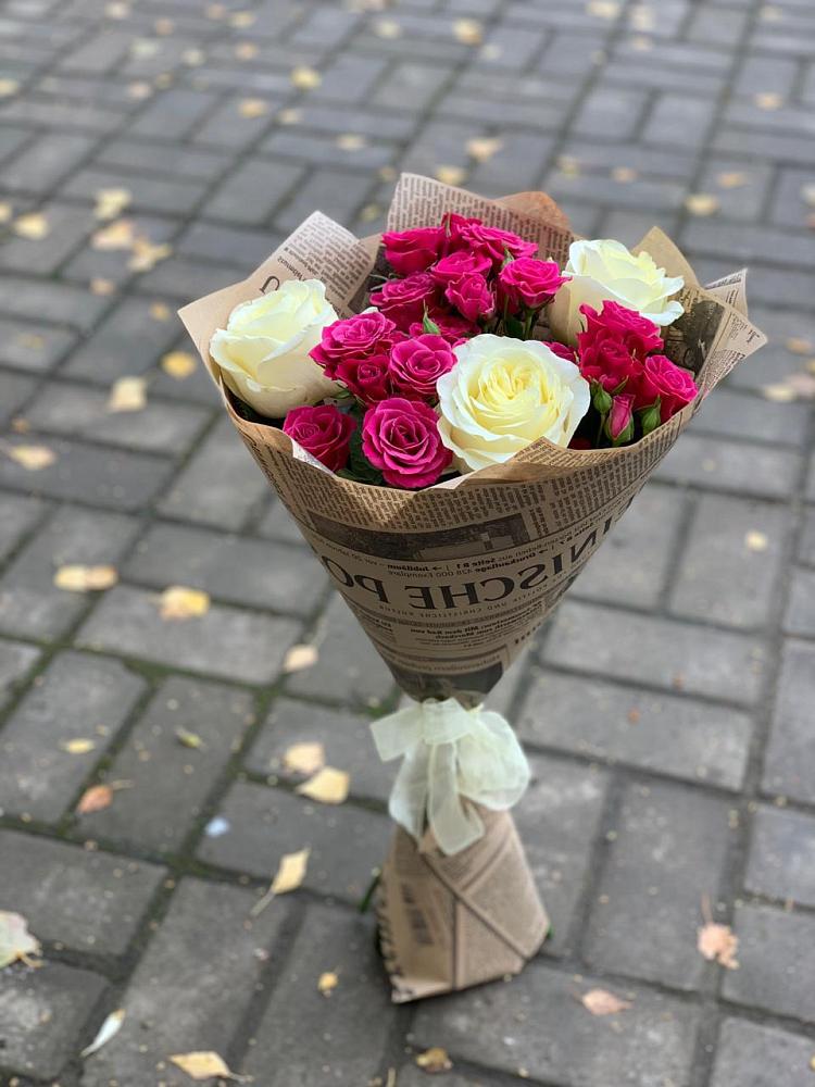 Букет цветов из: Розы в Ангарске