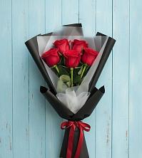 Букет в ритме города в Ангарске Букет цветов из:  Розы в Ангарске