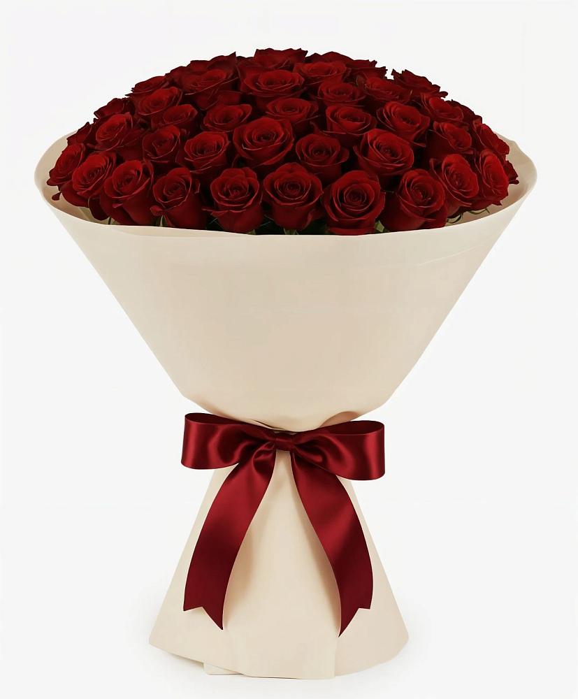 101 Бордовая роза Блэк Бакарра в Ангарске Букет 101 Бордовая роза Блэк Бакарра в Ангарске