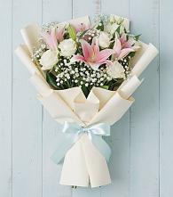 Букет цветов из:  Лилии в Ангарске