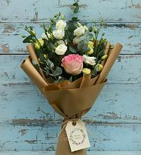 Букет цветов из:  Розы и Лизиантусы #REPLACE_PRED# Ангарске