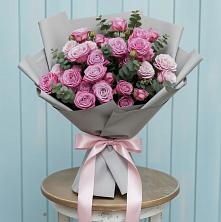 Композиция Яркий комплимент в Ангарске Букет цветов из:  Розы в Ангарске